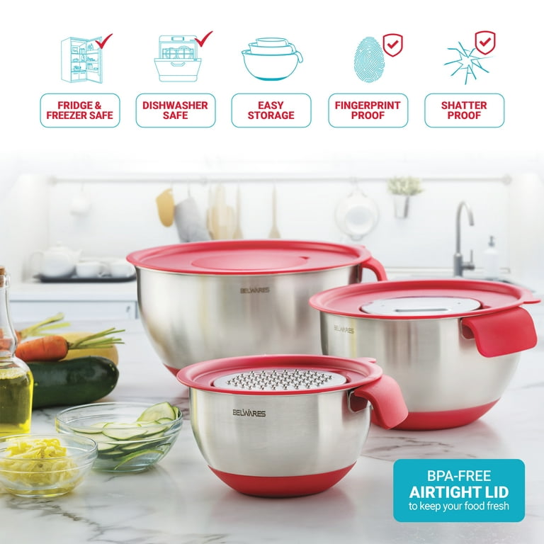 Preserve BPA-Free Kitchen Starter Set (Includes 3 Mixing Bowls, 1 Small  Cutting Board, 1 Small