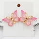 thumbnail image 1 of Horquil de mariposa , accesorios para el cabello de peluquería, pasadores para el cabello, pinzas para el cabello, pinzas para el cabello - Rosado Macarena Mujeres horquillas, 1 of 8