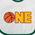 thumbnail image 4 of Inktastic One- Basketball First Birthday Boys or Girls Baby Bib, 4 of 4