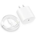 thumbnail image 1 of Cargador CXX de 20W USB-C de carga rápida con cable de 1,8 m para iPhone, 1 of 8