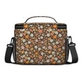 thumbnail image 3 of Lunch Box Pioneer Flower Floral Print Pattern Insulated Lunch Bag for Women Men,Medium Leakproof Lunchbox Cooler Bag Adjustable Strap,10 X 6.7 X 8 Inches, 3 of 6