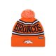 thumbnail image 1 of Foco Denver Broncos Nfl Logo Stripe Pom Beanie Hat Color Del Equipo, 1 of 4