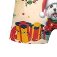 thumbnail image 5 of Merry Christmas Santa Maltese Scarf Twinkling Lights Xmas Holiday All Over Print Boxer Briefs Underwear for Men Dad Maltese Dog Lover Gifts Idea - 00022, 5 of 6