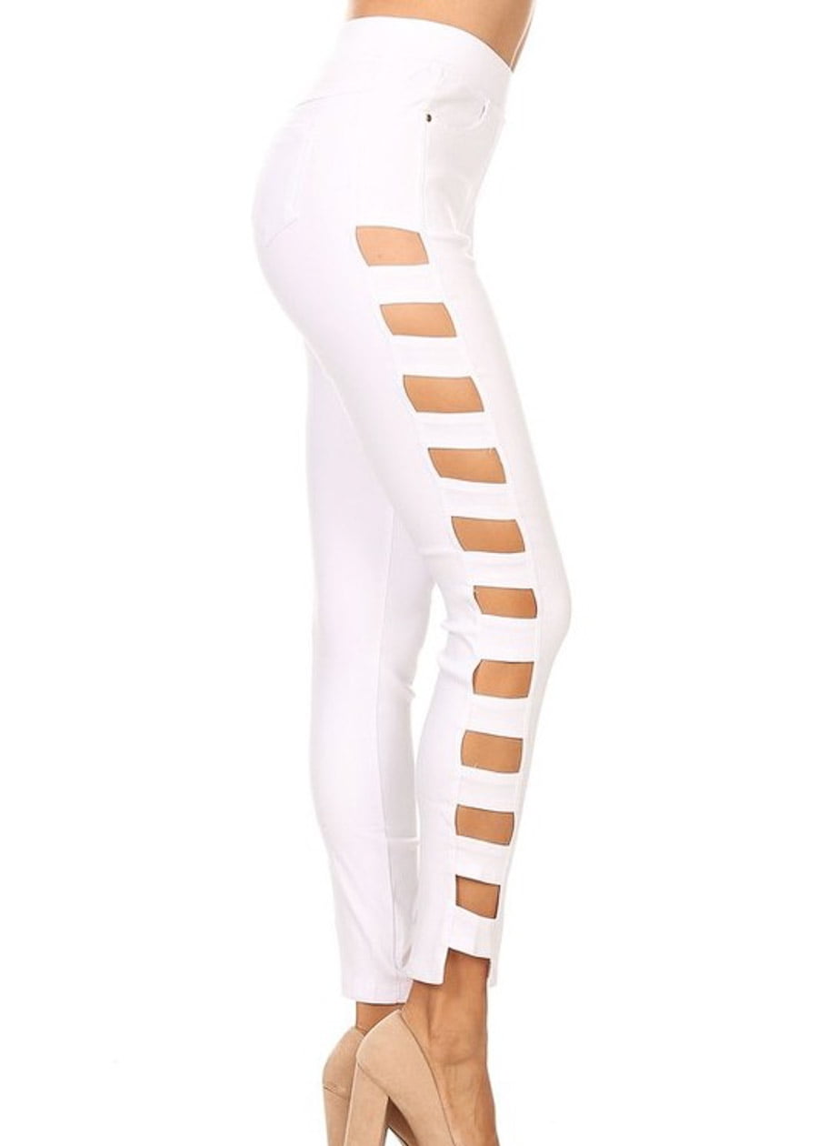 cut out jeggings