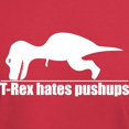 thumbnail image 3 of CafePress - T Rex Hates Push Ups T Shirt - Men's Classic Graphic Cotton T-Shirt, 3 of 4
