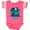 Football Pink and White, variant on Inktastic Smoky Mountains Pigeon Forge Tennessee with Bear Boys or Girls Baby Bodysuit