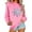 Pink, variant on Christmas Sweatshirt for Womens Fashion Crewneck Christmas Snowflake Printed Pullover Top Winter Long Sleeve Sweaters Loose Plus Size Blouses Tops