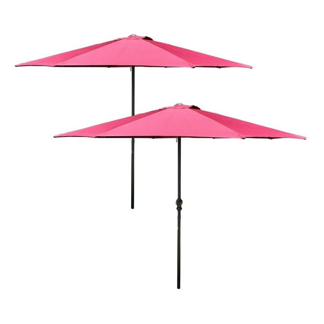 Sombrilla Plegable CJR 3 Mts para Jardin Playa Camp exterior
