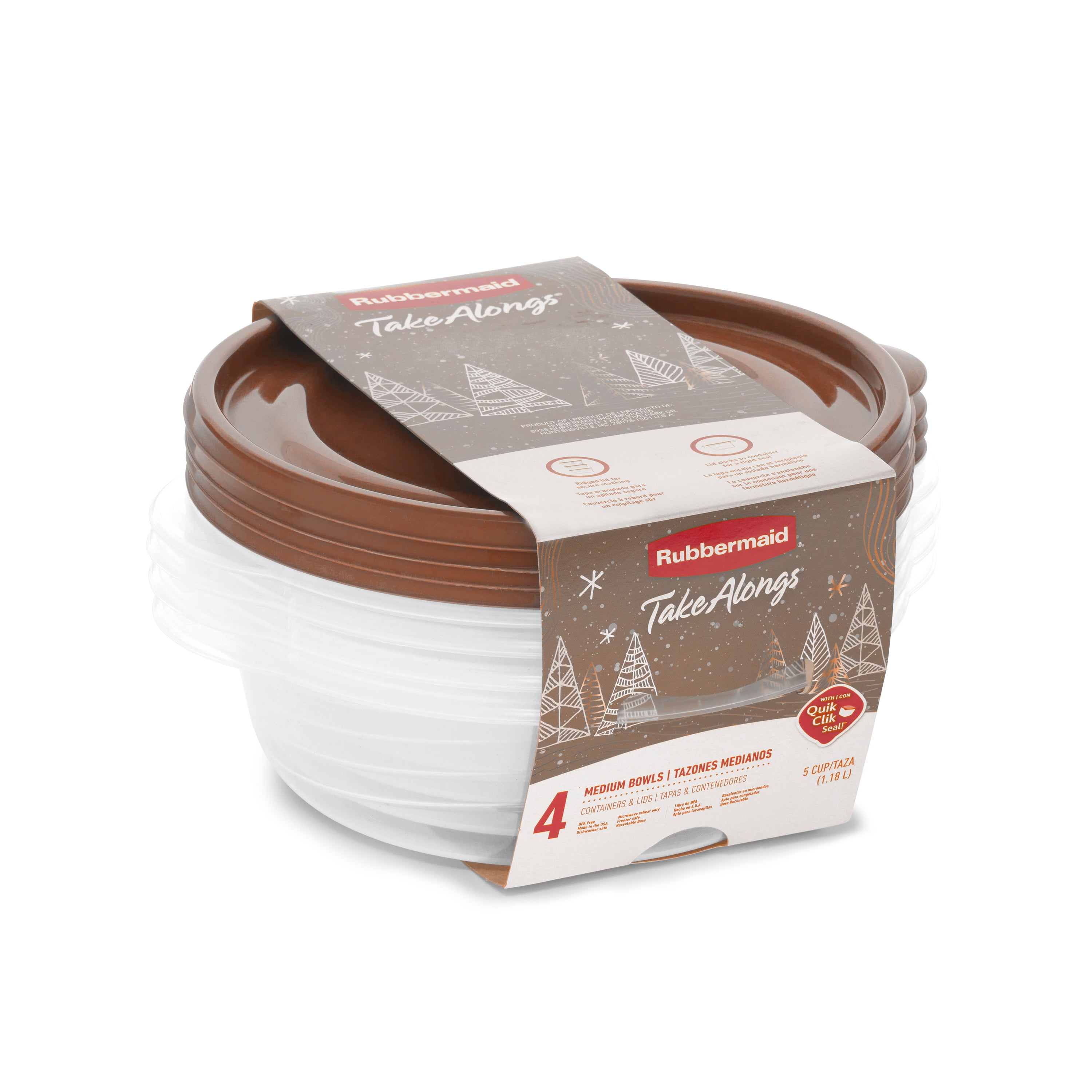 Rubbermaid 2184536 Dry Food Container, 5-Cup - Quantity 1