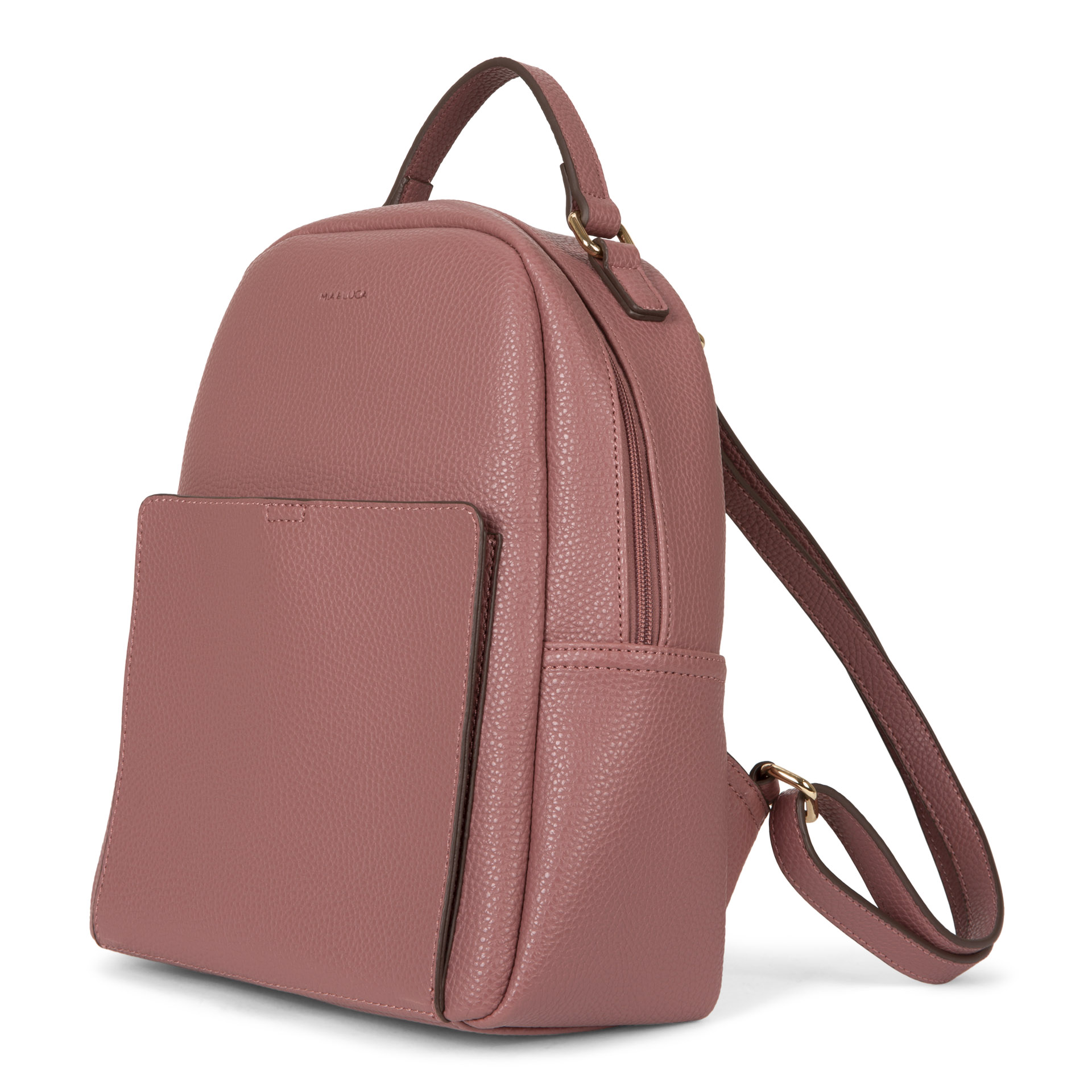 Mia \u0026 Luca Rockefeller Pebbled Backpack 