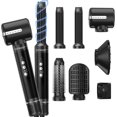 thumbnail image 1 of 7-in-1 Professional Hot Air Styler Kit, Complete Hair Dryer Brush System with 110,000 RPM Motor for Volumizing, Smoothing & Auto-Wrapping Curls, 1 of 18