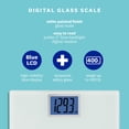 thumbnail image 3 of Báscula Weight Watchers de Conair para peso corporal, báscula digital de baño en color blanco, 3 of 5