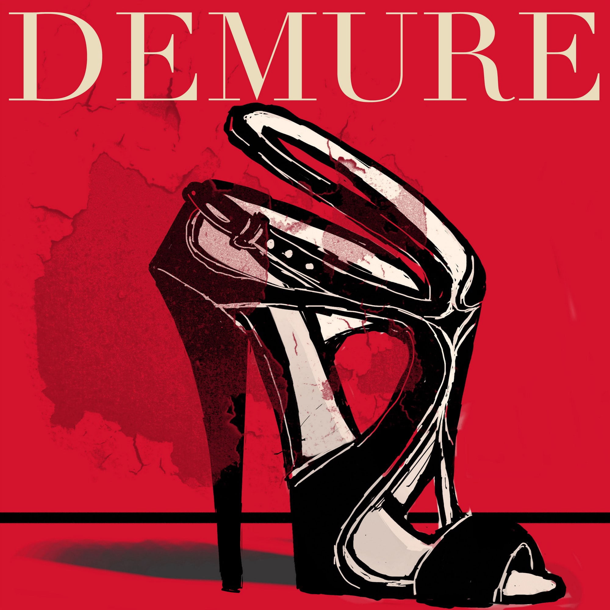 Marmont Hill "Demure" by Loretta So Painting Print on Wrapped Canvas