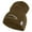 Caramel, variant on Golden US Submarine Symbol Embroidered Heavyweight Classic Knit YP Short Beanie - Royal OSFM