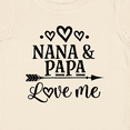 thumbnail image 4 of Inktastic Nana Papa Love Me Grandchild Boys or Girls Baby T-Shirt, 4 of 5