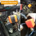 thumbnail image 4 of 2 Pcs Relais Clignotant 12V 2 Broches Orange Indicateur Réglable Relais Central Clignotant pour Moto Scooter Clignotant Relais LED, 4 of 5
