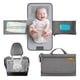 thumbnail image 1 of Cambiador de pañales portátil Kopi Baby Grey, 1 of 7