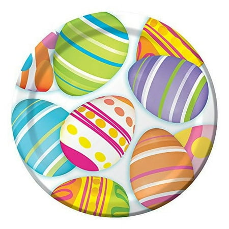 Egg-citement Easter Dessert Plates 7", 8