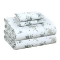 thumbnail image 4 of RUVANTI 100% Organic Cotton Sheets - Twin XL Sheet Sets - 3 Piece Percale Weave Bedding, Crisp, Cooling & Breathable, Soft & Durable, 16" Deep Pocket, Hotel Quality Sábanas - Halcyon, 4 of 9