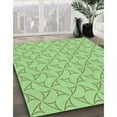 thumbnail image 2 of Ahgly Company Indoor Round Patterned Green Snake Green Area Rugs, 7' Round, 2 of 6