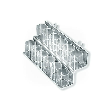 Azar 2 Tier Cup Display For Pegboard/Slatwall/Counter 225592