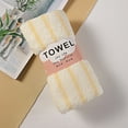 thumbnail image 4 of Qocolhg Hand Towels for Bathroom, 100% Cotton Hand Towel, Soft Hand Face Towels, Lightweight and Highly Absorbent Towels for Bathroom Kitchen Travel, Camp, Hotel, and Spa, Clearance, Yellow, 4 of 7