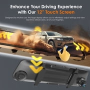 Rexing M2-4 4-Channel Mirror Dash Cam 1080p All Around with GPS