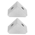 thumbnail image 1 of 2Pcs à l'Intérieur du Support de Gousset d'Angle Triangle Rectangle Siège 320400010001 15x15mm, 1 of 14