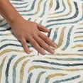 thumbnail image 3 of Addison Rugs Mayfield Premium Machine Washable Transitional Abstract Ivory Runner Rug, 2'3" x 7'6", 3 of 8
