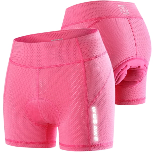 Pantalones cortos de bicicleta para mujer ropa interior de ciclismo acolchada bicicleta de montaña MTB