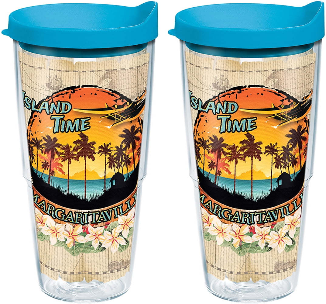 Tervis Margaritaville Island Time Made in USA Double Walled Insulated