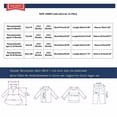 thumbnail image 3 of Body De Bebé Canastilla Onesies Para Niños Pequeños Otoño Primavera Niñas Niños Plaid Con Capucha Mameluco Manga Larga Botón Sudadera Monos Negro Odeerbi LM103-6871, 3 of 9