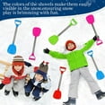 thumbnail image 5 of BINGLI Beach Toys Stainless Steel Snow Shovel Tools for Playing with Snow Kids Snow Digging Shovel Snow Toys(1PC Random Color) Safe and Easy to Use and Diverse Application Scenarios, 21'', 5 of 6