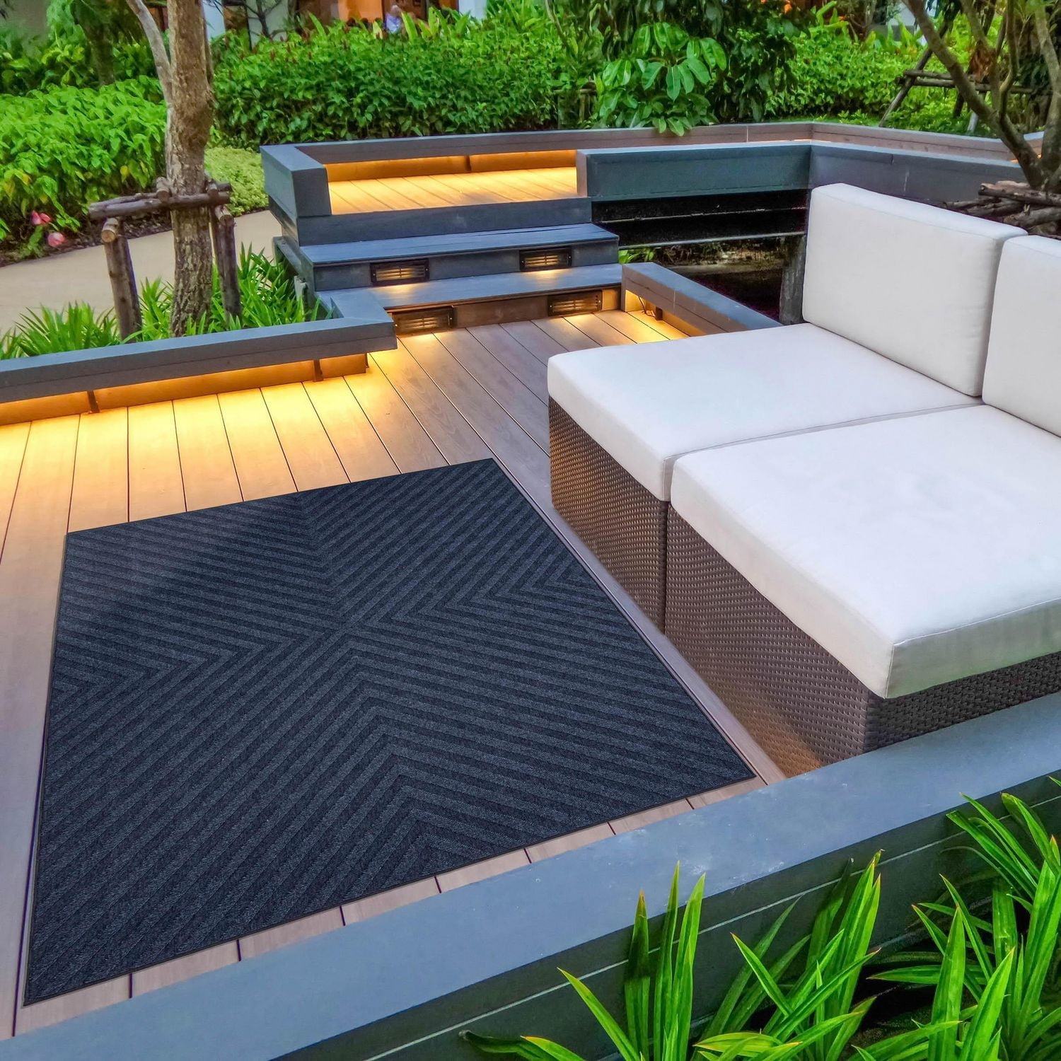 ECARPET Indoor/Outdoor for Balcony, Patio and Garden Milan