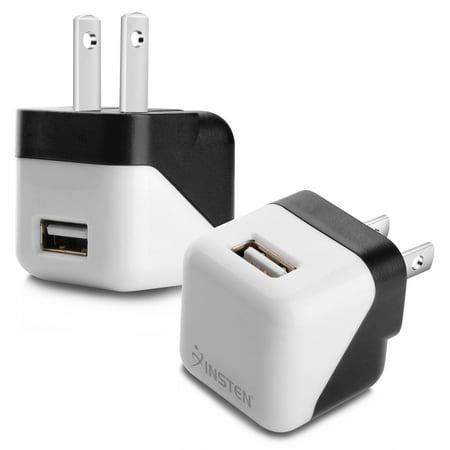 Insten Universal Black USB 1A Travel Adapter Wall AC Charger For iPhone XS X 7 8 Plus 6S Samsung Galaxy S4 S5 S6 S7 S8 Note 8 LG K7 Stylo 3 2 G6 Coolpad Catalyst Motorola Moto E4 G5 (Best Travel Usb Charger)