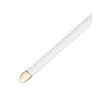 thumbnail image 3 of INSPIRE CHIC Women Skinny PU Leather Belt, Thin Waist Belts with Gold Metal Buckle White, 3 of 6