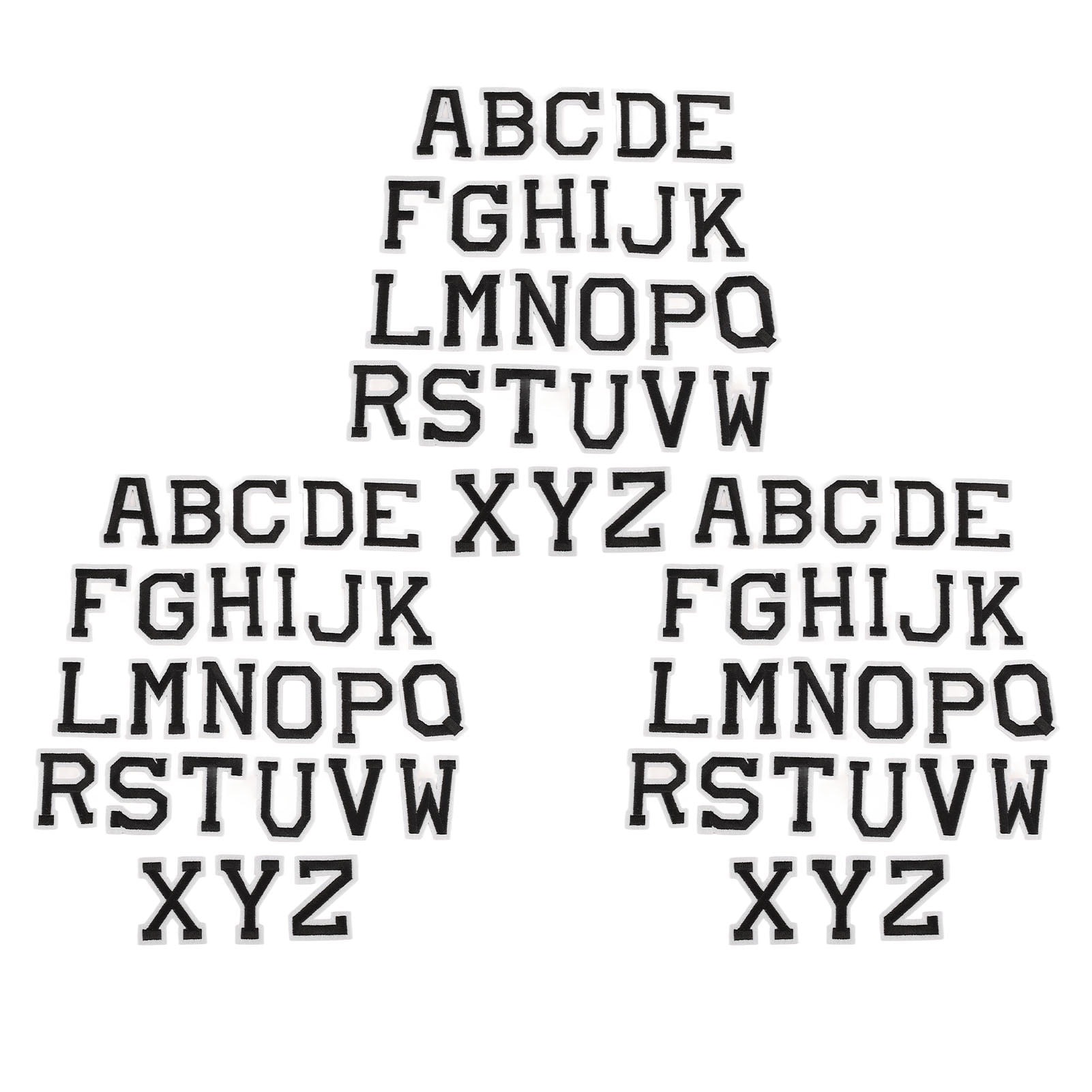 Iron Patches, Hot Melting Adhesive Patches A To Z Letters For Pants For