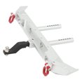 thumbnail image 4 of Parachoques Trasero RC, aleación De Aluminio Con 2 Cuentas De Lámpara Blancas Parachoques De Metal RC Para SCX10 Para TRX4 Para Red Cat GEN8 1 / 10 RC Car, 4 of 7