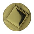 thumbnail image 3 of Kitchen Cabinet Knob Bright Cast Brass Color 1" Dia X 7/8" Proj Polished Brass Finish Non-Tarnish Knob Renovators Supply, 3 of 8