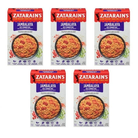 Zatarain,S New Orleans Style Mixes, Jambalaya, 8 Oz (Pack Of 5)