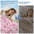 thumbnail image 2 of Cherry Blossom Cooling Blanket, Lightweight Breathable Summer Throw Blanket with Double Sided Cold Effect, Gradient Tree Pink Flower Plant Picnic Beach Blankets Bed Sheet for Hot Sleepers 40"x60", 2 of 8