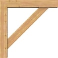 thumbnail image 3 of Ekena Millwork 7 1/2"W x 44"D x 44"H Traditional Block Smooth Bracket w/ Offset Brace, Western Red Cedar, 3 of 25