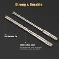 thumbnail image 3 of Yescom 17pcs SDS Plus Rotary Hammer Drill Bits Chisel Concrete Masonry Hole Tool Set, 3 of 9