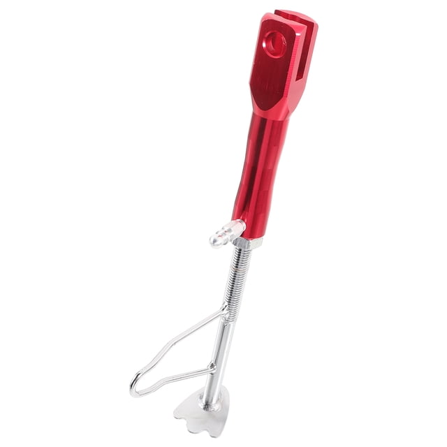 OULII 1 Set Motorcycle Support Red Aluminum Alloy Single-sided Design for Electric Motorcycle