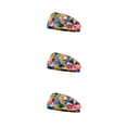 thumbnail image 3 of Diademas de ganchillo Qarigey Estiramiento Deportes Banda para la cabeza Tie-dye, 3 of 6