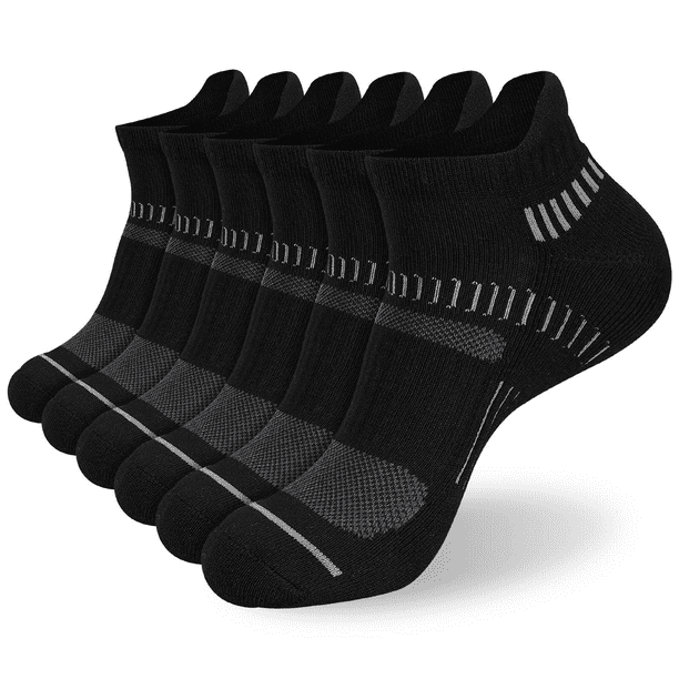 COOPLUS Men's Athletic Ankle Socks Mens Sock Size 1013 Male Low Cut