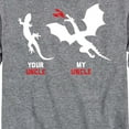 thumbnail image 3 of Instant Message - Your Uncle, My Uncle - Toddler And Youth Long Sleeve Graphic T-Shirt, 3 of 6