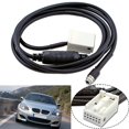thumbnail image 6 of Female AUX Auxiliary Audio Input Kit Adapter Cable For BMW E60 E63 E64 E65 E66, 6 of 6