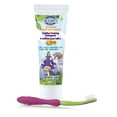 thumbnail image 4 of Nuby Fluoride-Free with Citroganix Toddler Training Toothpaste with Toothbrush, 4 of 6