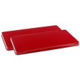 thumbnail image 1 of Reston Lloyd - Cubierta Rectangular Para Quemador De Estaño, 2 Piezas, 19,75 X 11 Pulgadas, Color Rojo, 1 of 5
